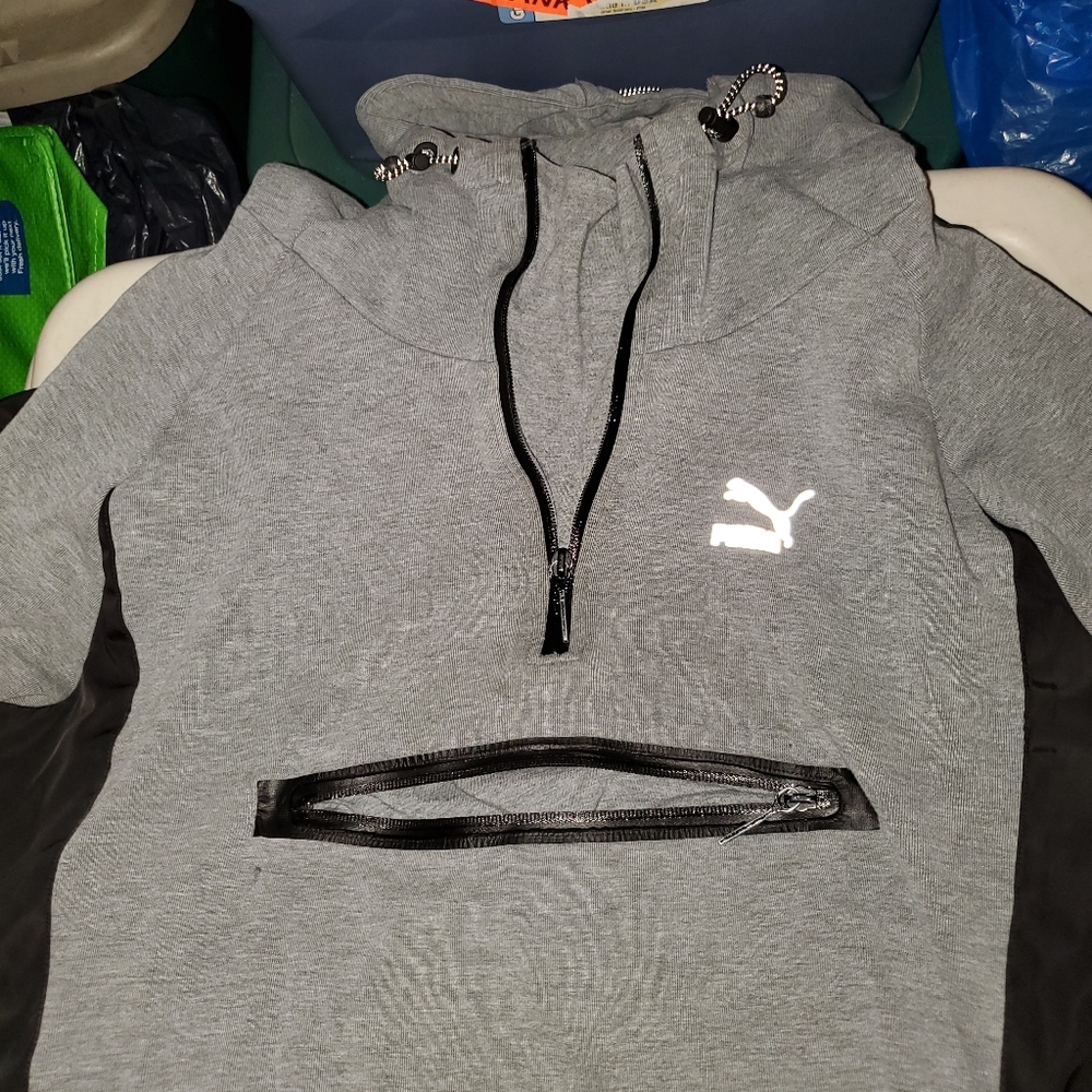 PUMA Tech Pullover Hoodie